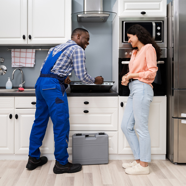 what kind of warranty do you offer on your cooktop repair services in Morrison County